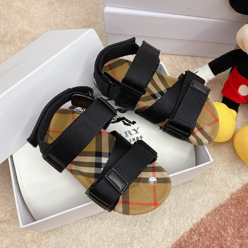 Burberry Tear Broken Bands Children_s Sandals 24-35-1b59e771